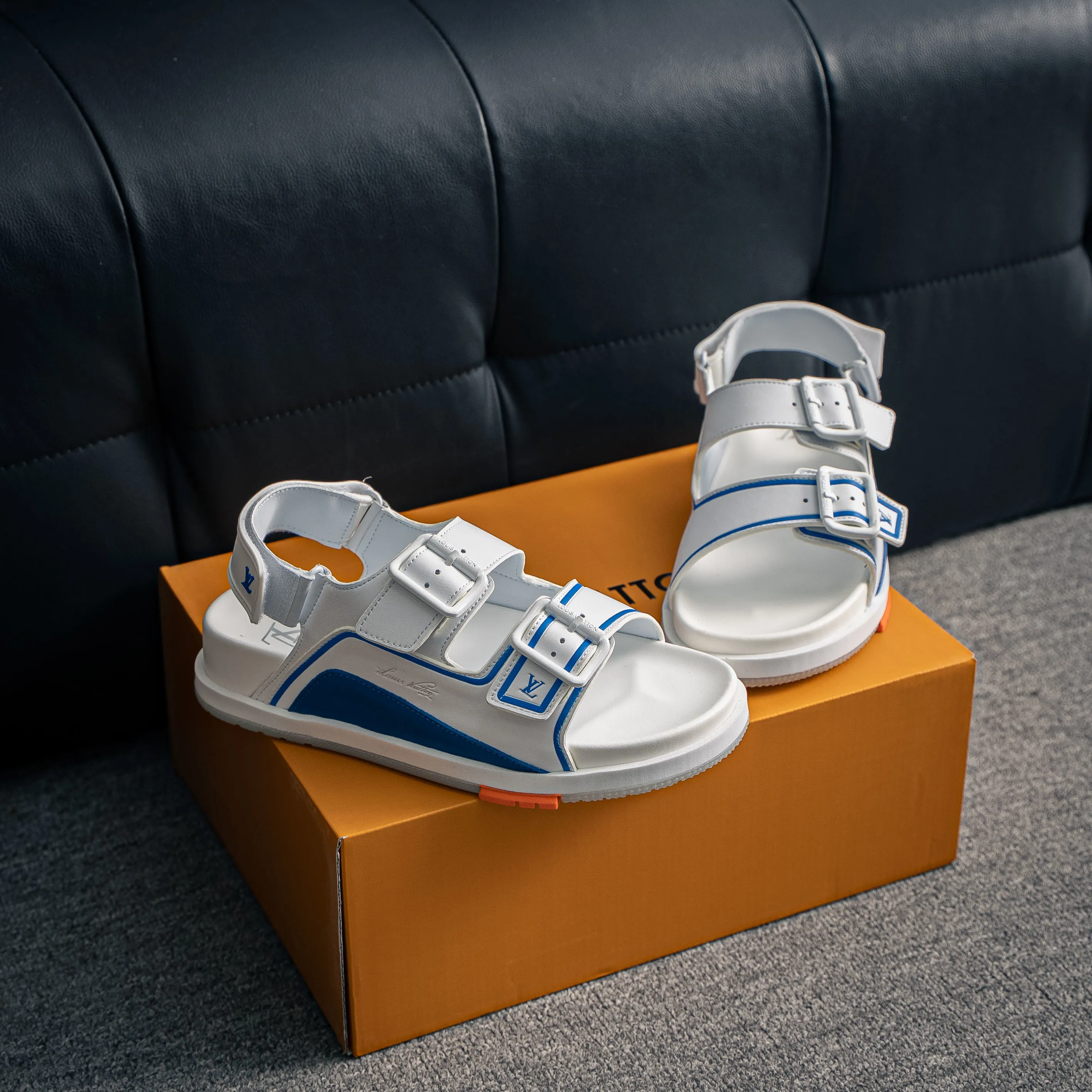 Louis Vuitton Trainer Versatile Platform Sole Sandals Premium Quality Shoes